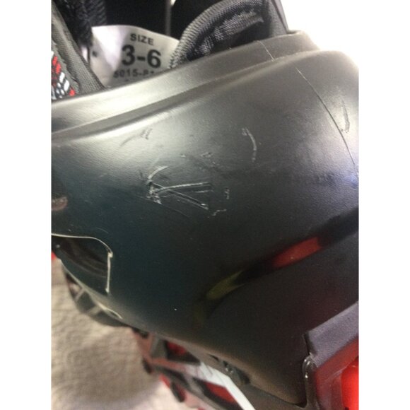 Adjustable Inline Skates Kids Size 3-6 Black & Red Roller Derby*Tribal Print*EUC - Picture 6 of 12